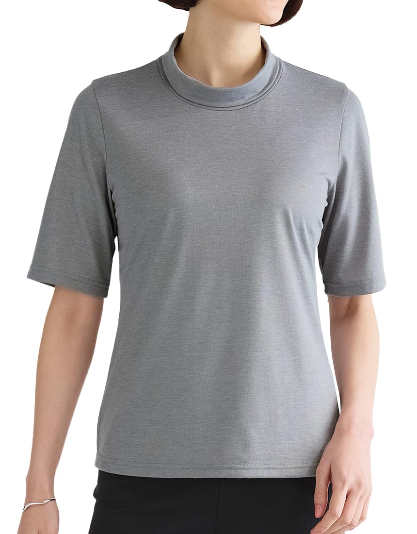 

Love Body Tops Short Sleeve Cooling Touch Top with or More UV QKN549 LG M [Wacoal] Million Ice(R) 90% Protection,