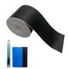 Matte Black Vinyl Tape for Black Out Chrome Delete Window 2 Inches X 30 Feet