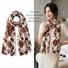 180x90CM Versatile Shawl Scarf Keep Warm Large Shawl Wrap Fashionable Cow Pattern Scarf For Women