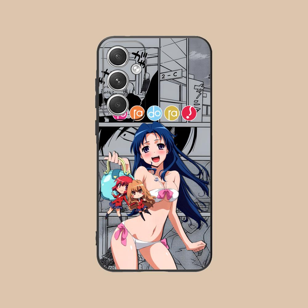 Toradora Kawashima Mobile Phone Case for Samsung Galaxy S26 S25 S24 S23 S22 S21 S20 Note20 Plus FE Ultra Colorful Cover Luxury