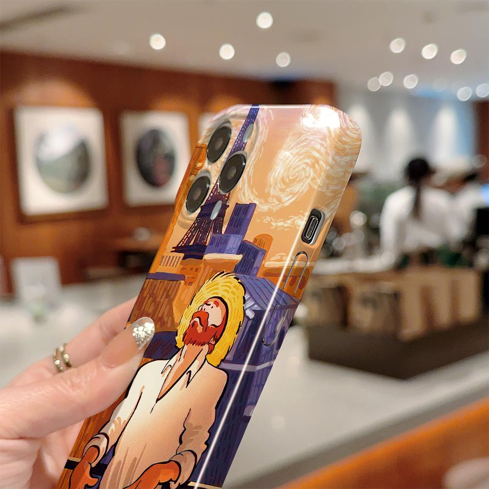 All-inclusive Film Phone Case Cartoon Fashion Design Hard Shell Full Cover Camera Shockproof Protection Case for OPPO Realme OnePlus Infinix Tecno