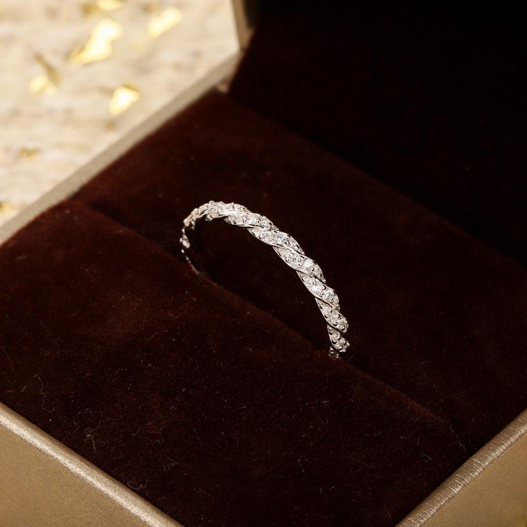 Latest Hot Brand Vintage Women's Rings Luxury Jewelry For Women Full Diamonds Designer Fashion Pure 925 Silver Lady Party Rings