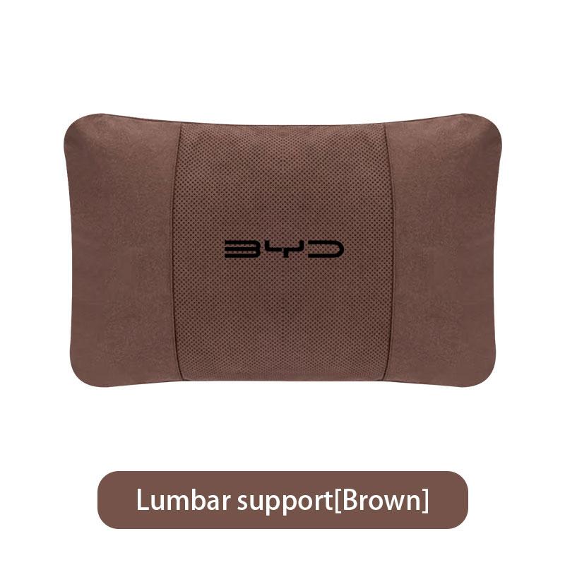 Almohada Cervical para Coche Reposacabezas de Asiento Almohada de Soporte Lumbar Protección de la Columna Vertebral Cojín de Descanso Para BYD Song Qin Han EV Tang DM 2018 PLUS Song