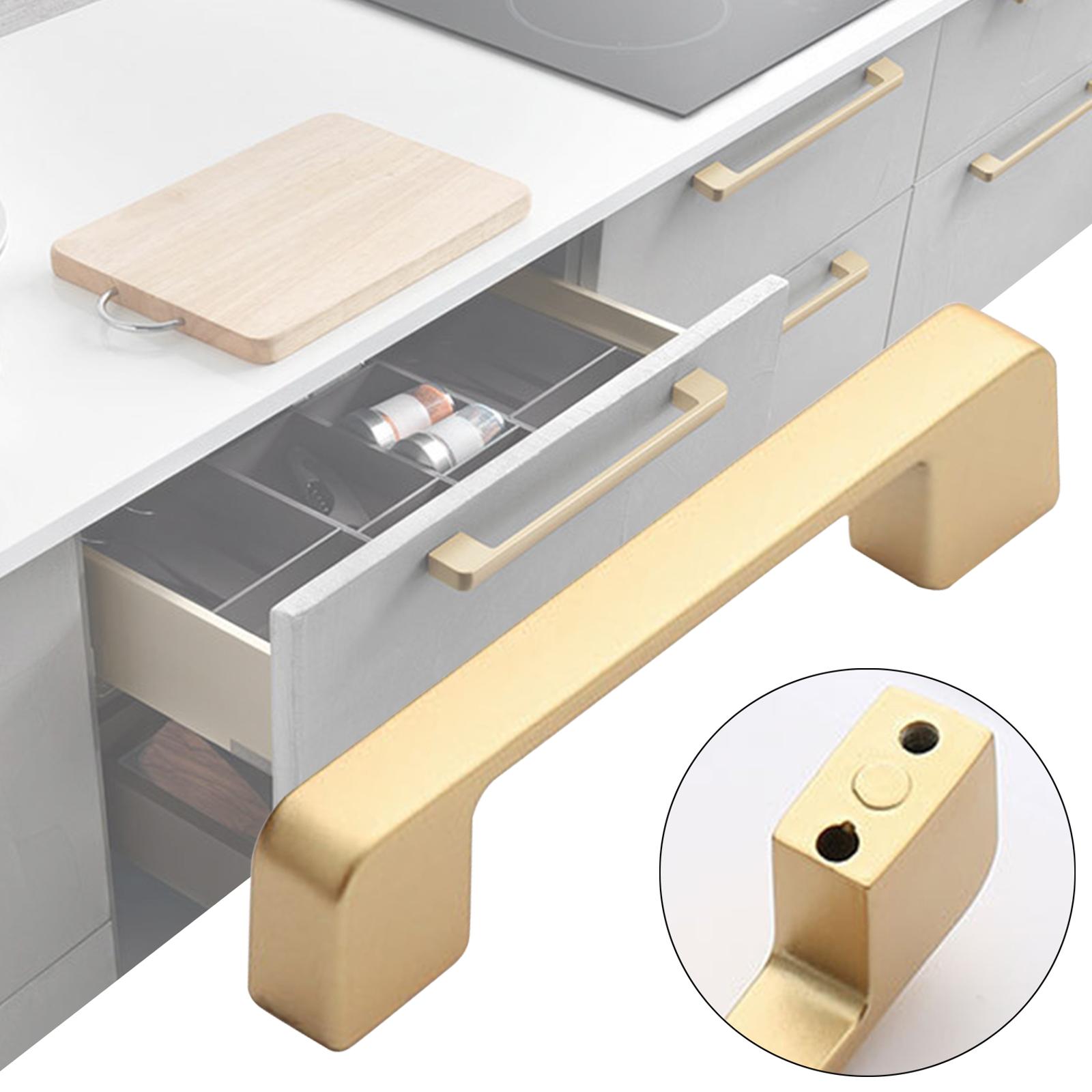 

Kitchen Cabinet Handles Aluminum Alloy Hardware Door Bathroom Furniture Closet Kitchen S