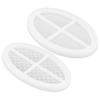 Epoxy Resin Casting Fruit Tray Mold Silicone Decorative Tray Plate DIY Mold Accessory
