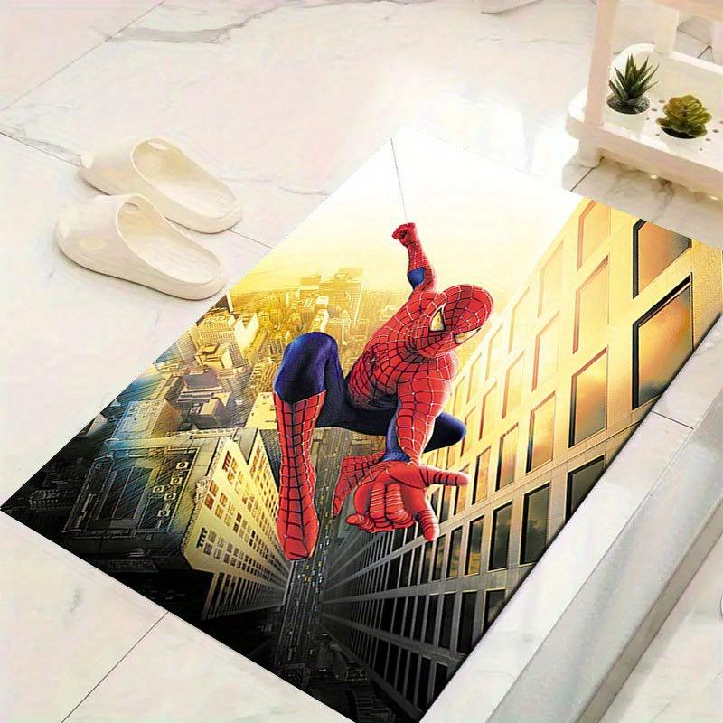 1ks Disney Spiderman Vzor Koberec Plošný koberec Protiskluzový Koberec Ručně omyvatelný Podložka pod nohy Vhodný do Obývacího pokoje Ložnice Domácí dekorace