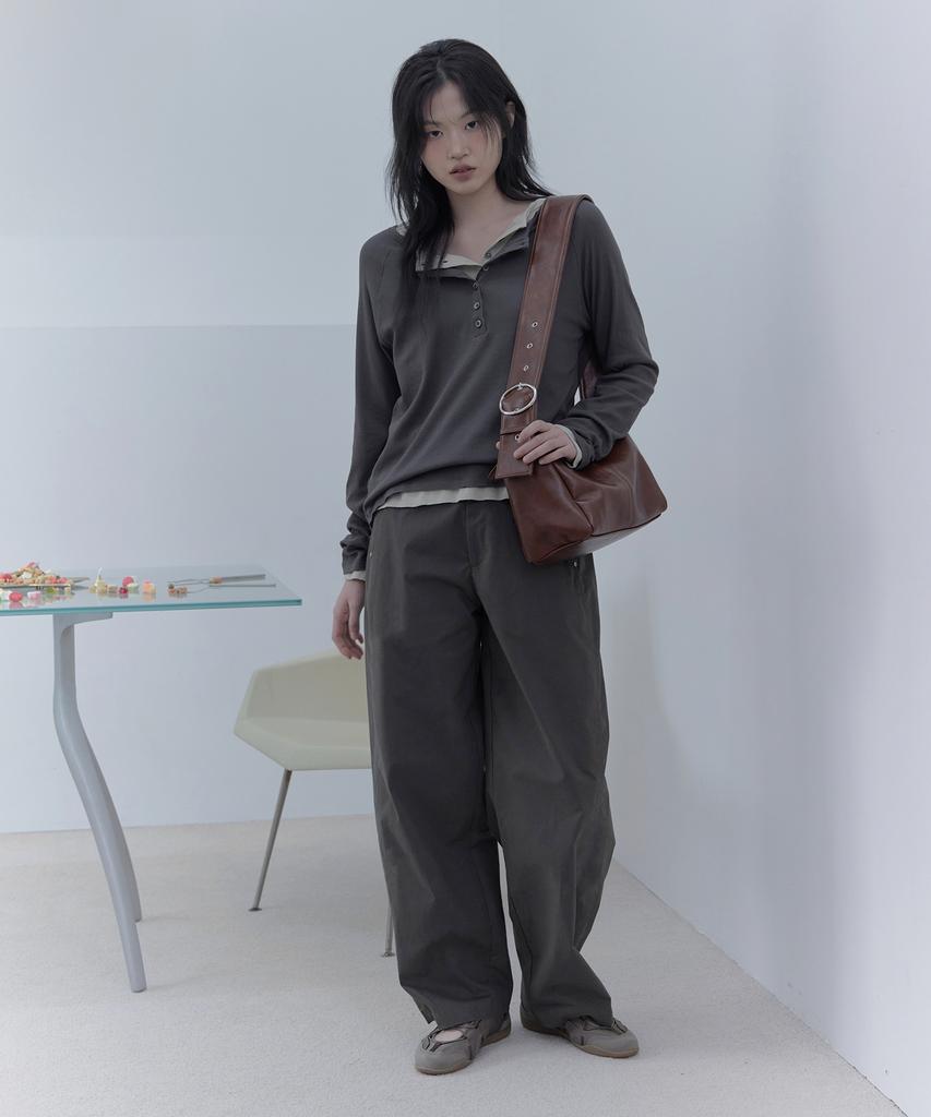 Haebeueoweil Essential Cotton Pants (Kh)