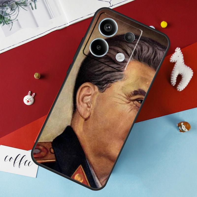

Russian Commander Stalin Case For Xiaomi Redmi Note 14 13 Pro 12 11 10 15 Pro Plus Redmi 15 10C 12C 13C 14C 15C Cover Redmi 12C