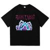 Cacciatori di Demoni Huntrix Mira la Cacciatrice Non Sbaglierà T-shirt Abbigliamento Uomo/donna Vintage Harajuku Top di Alta Qualità Magliette di Cotone