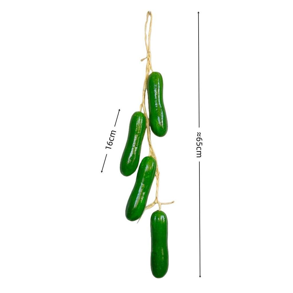 Realistic Hanging Vegetable String: Chili, Potato, Corn, Garlic, Peanut Props for Yard or Restaurant Decor