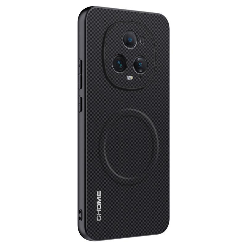 Honor Magic 5 Full Coverage Anti-drop Protective Case with Magnetic Buckle, Textured Design for Men & Women