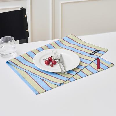 Design House Garngefärbtes Streifen Mehrfarbiges Tuch 40 x 60 cm