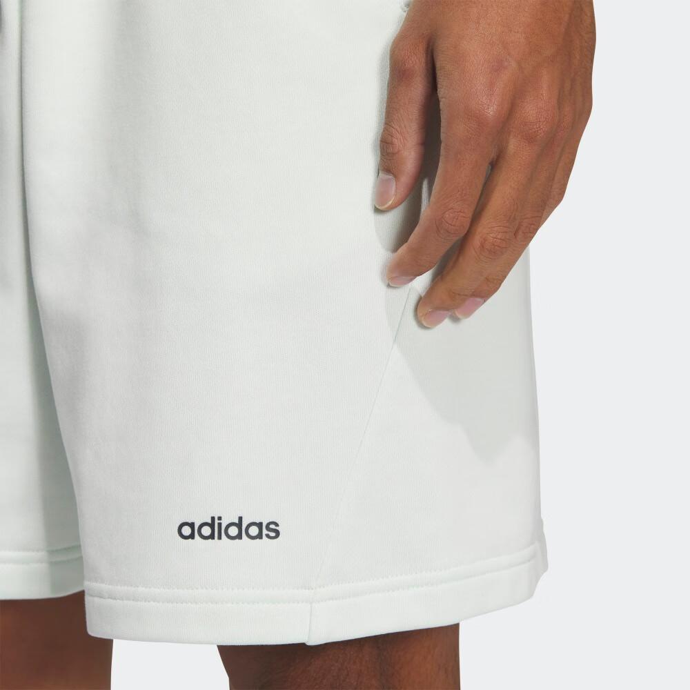 Adidas Fashionable Comfortable Soft Versatile Three-Quarter Casual Shorts Men Shorts Crystal-Blue JE1341