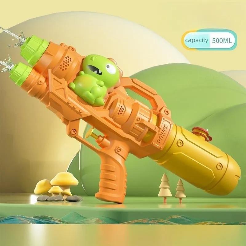 Pistola ad acqua giocattolo portatile estate acqua assorbente ad alta pressione pistola ad acqua spiaggia all'aperto fucile ad acqua giocattoli da combattimento