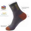 Atmungsaktive Baumwoll-Sportsocken für Herren 15/30 Paar Bambusfaser Schweißabsorbierend Deodorierend Business-Socken für Komfort