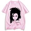 Evanescence Amy Lee Portrait TShirt Gothic Rock Band Hip Hop Street Style Unisex Premium Comfortable Women And Unisex Tshirts