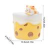 Succulent Pots Cute Succulent Pots PlanterResin With Drainage Ice Cream Cheese Design Cartoon Shaped Flower Planter For Outdoor