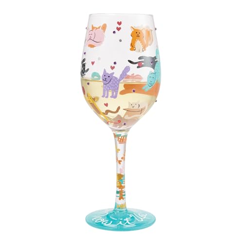 Lolita Wine Glass "MEOW IT UP" 6016982