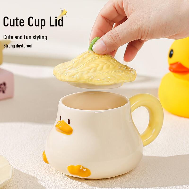 Feiyu Cute Series Duck Detective Ceramic Mug