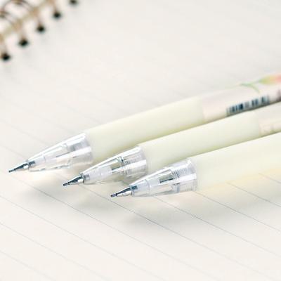 3Pcs Kunststoff 0,5mm Druckbleistift Schöne Blume Automatische Stift für Kinder Schreibwaren