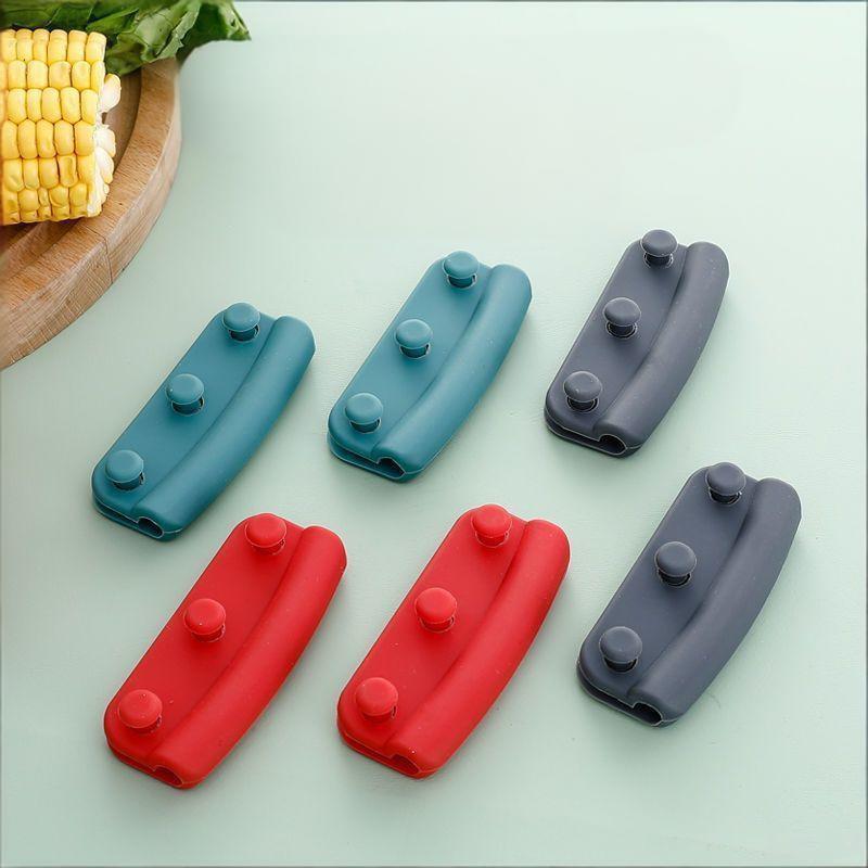 2Pcs Silicone Pot Handle Holders Heat Resistant Non Slip Anti Scald Pot Grip Covers for Kitchen Frying Pan Stock Pot Use