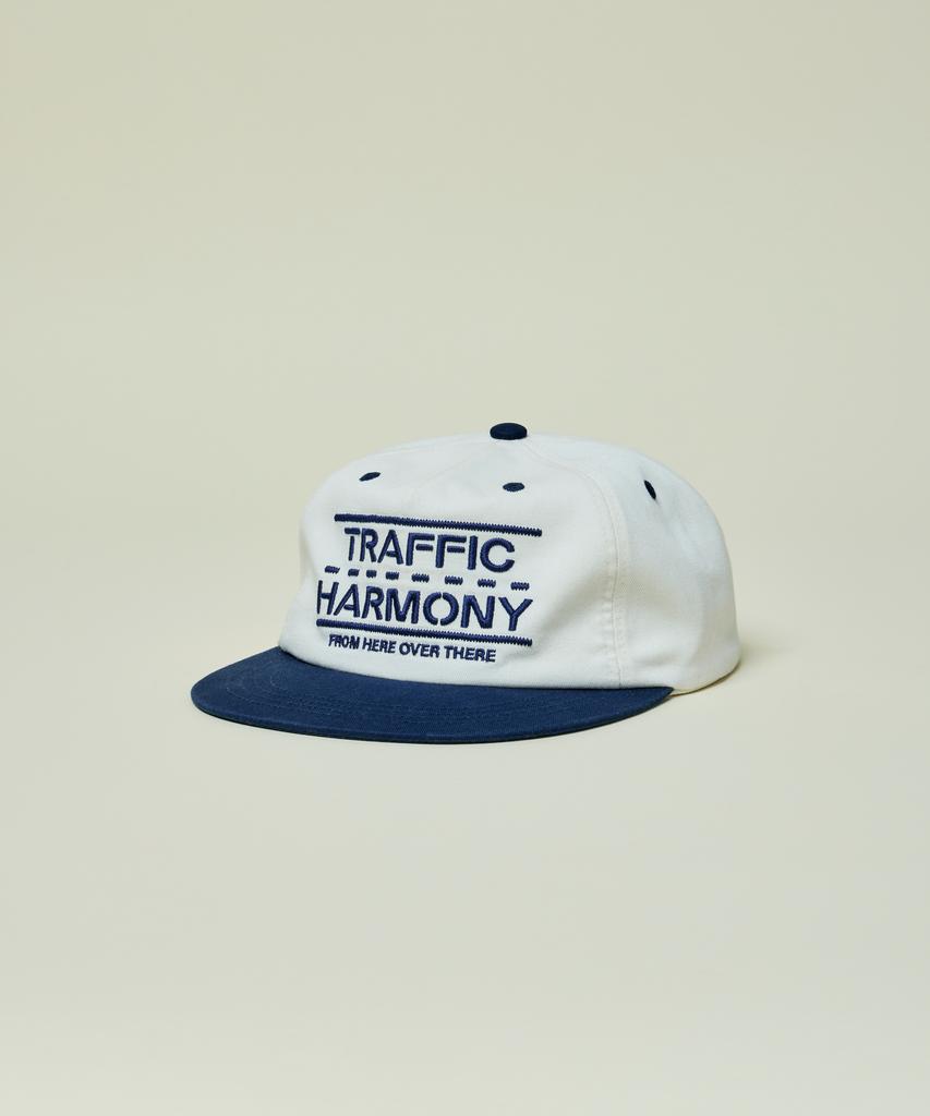 Teulaepighamoni Traffic Lane Logo Trucker Hat_Navy