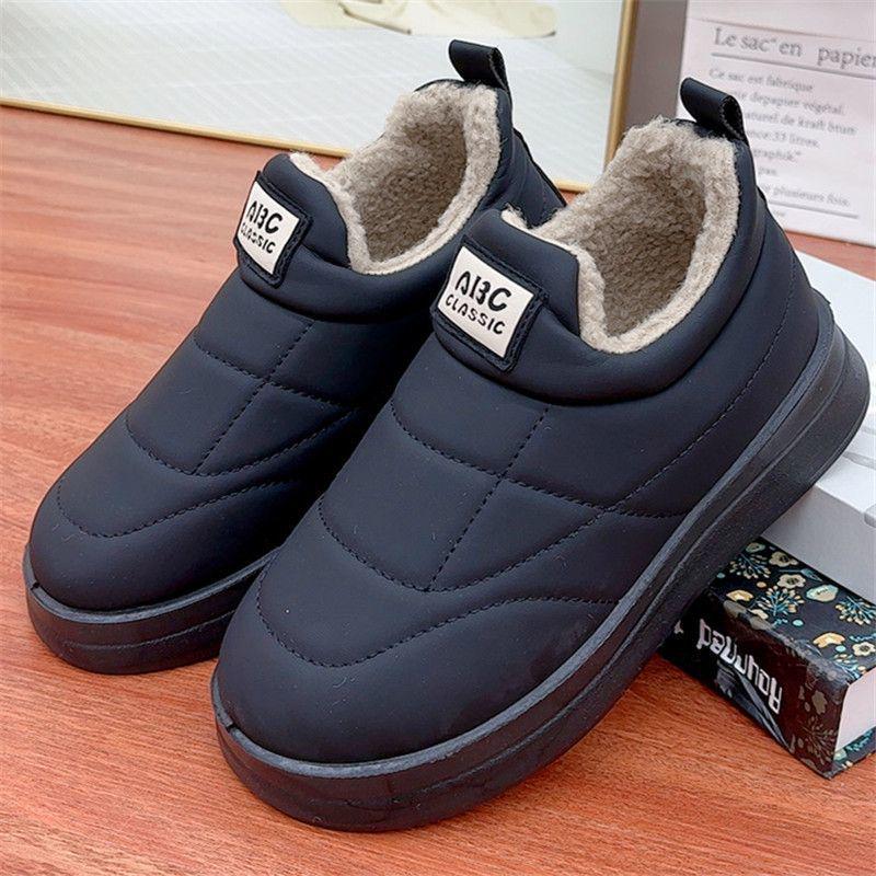 

Женские водонепроницаемые зимние слипоны с флисовой подкладкой Size 38