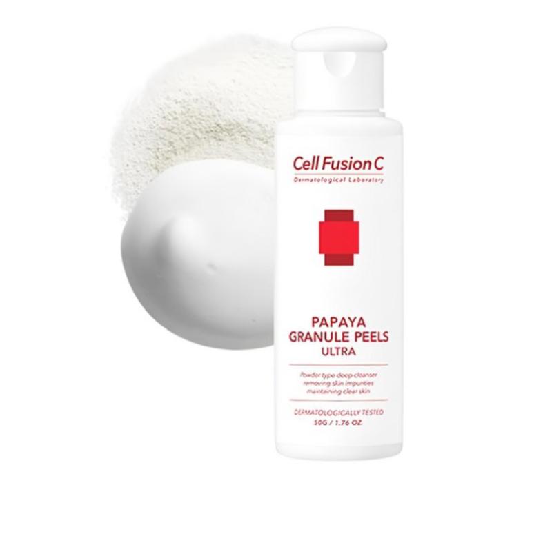 Cell Fusion C Papájový granulový peeling Jemný ultra čisticí pudr 50g