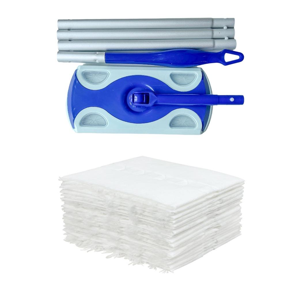Reusable Dust Removal Paper Hands-Free Washing Floor Cleaning Artifact Lazy Mop  Floor Cleaning