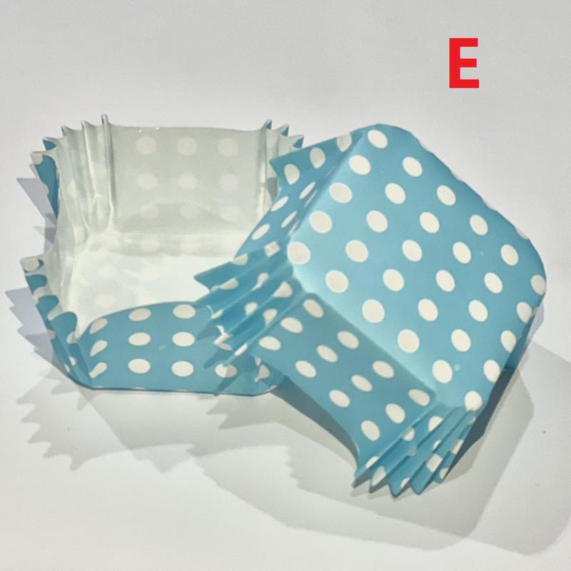 200Pcs Food Grade Baking Cups Cupcake Muffin Liners Paper Cup Baking Molds Greaseproof Wrappers Cupcakes Cake Tools E