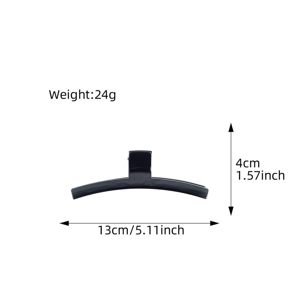 Korean Style Hair Clip with Fashionable and Simple Style, Oversized Grip Clip, Back of the Head Disc Hair Clip, Hair Accessory