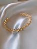 Stainless Steel Gold Color Bamboo Joint Bangles 2023 Trend Bracelet for Women Men Romantic Party Gift Fashion Zircon