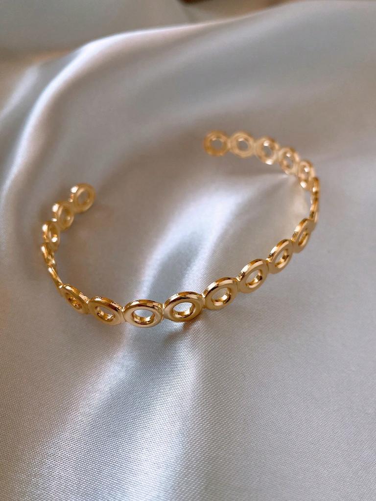 Stainless Steel Gold Color Bamboo Joint Bangles 2023 Trend Bracelet for Women Men Romantic Party Gift Fashion Zircon