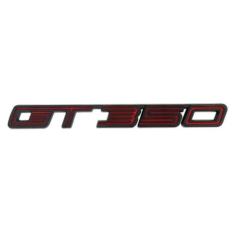 Metal Car Side Emblem Sticker Tail Trunk Badge Decal for GT GT350 GT500 S-helby Logo Fiesta Focus Mondeo Kuga Ranger M-ustang