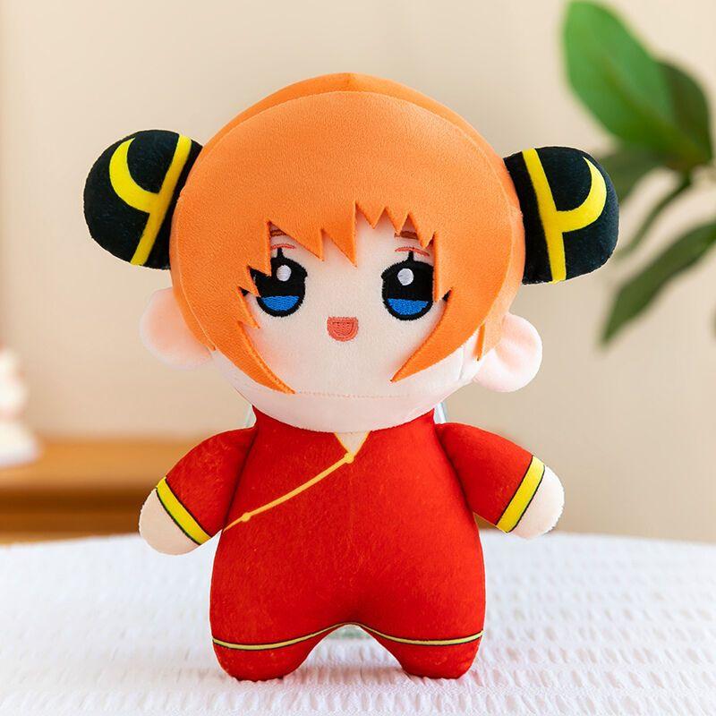 Japan Anime Gintama Hijikata Toushirou Standing Posture Soft Plush Filling Doll Sofa Cute Decoration Anime Enthusiast Collection