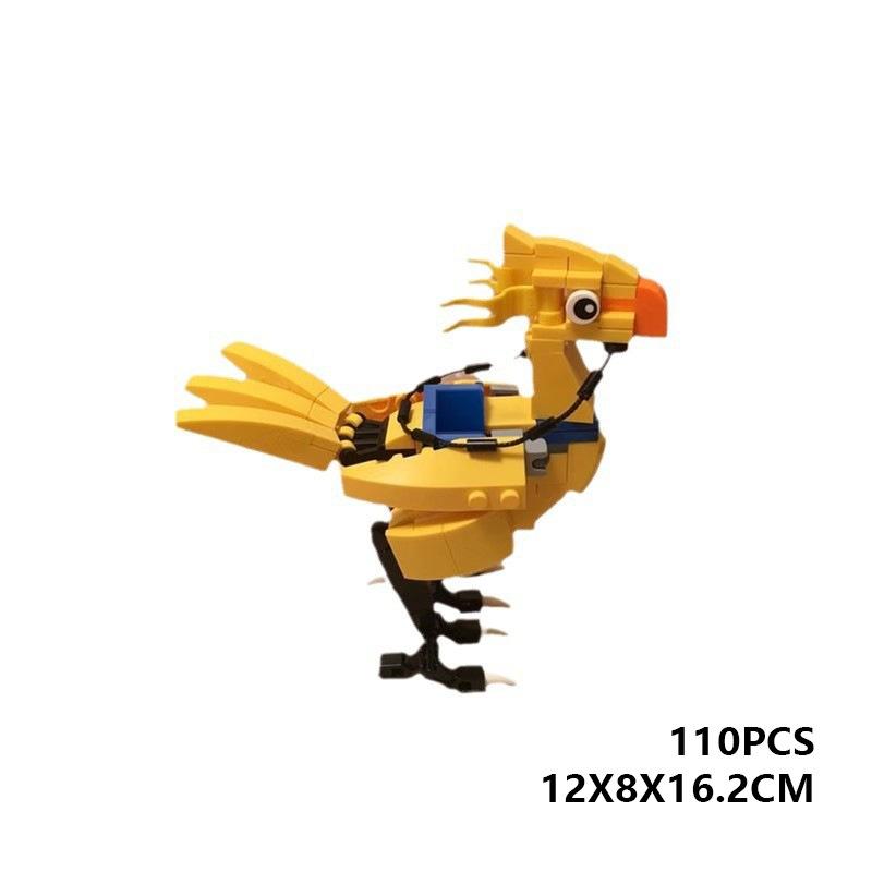 

Building Block Compatible With 25962 Chocobos, Game Series, Final Fantasy, Peripheral Ff14 Puzzles