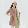 Autumn and Winter Fashion Clothing Cotton Clothing Women's Long Short-sleeved Padded and Thickened Slim Cotton Jacket Home Clothing Cotton 2410