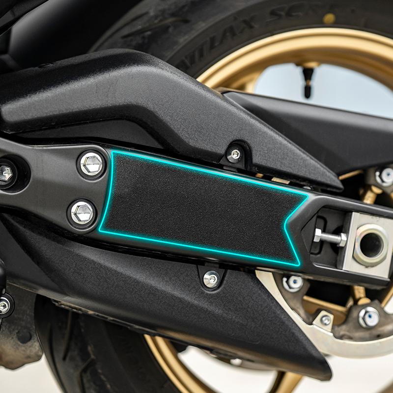 Used For YAMAHA TMAX560 2021 Motorcycle Carbon Fiber Decoration Protective Stickers Kits MotorBike Plastic Area
