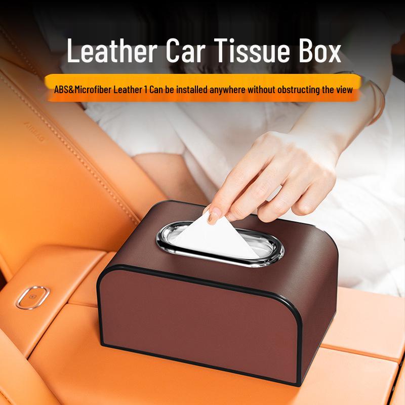 Jaguar XFL E/F-PACE/XF/XEL/XJL Car Armrest Tissue Box Storage