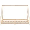 Kids Bed 80 X 200 Cm Solid Pine Wood