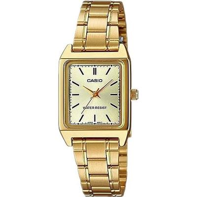 CASIO Standard Quartz Women's Watch LTP-V007G-9E Gold Metal Band Overseas Model [Parallel...
