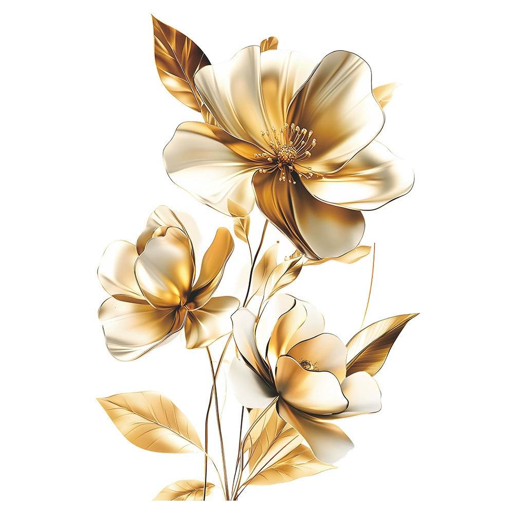 1PCS Fantasy Purple Butterfly Flowers Bedroom Living Room Wall Beautify Decorative Wall Sticker PVC Material Wall Decoration