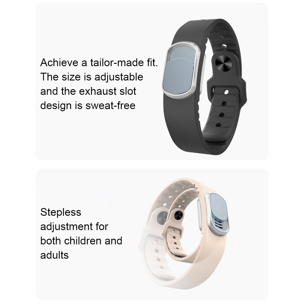 Health Body Wristband USB Charging Plant Essential Oil 180 Days Long-lasting Repellent Brand New