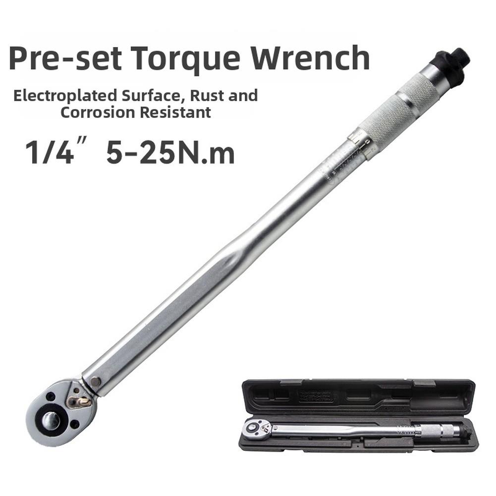 High-Precision Adjustable Adjustable Torque Tool: 1/1" 1/8" For Optimal For DIY Home Garage And Auto Shop Tasks