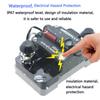 30A-300A AMP Circuit Breaker Fuse Reset 12-48V DC Car Auto Boat Waterproof Fuse Box 80A 100A 120A 150A 200A 250A Car Protector