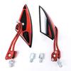 Kolip 1 Pair Motorcycle Rearview Mirror Reversing Auxiliary Side Mirrors Universal M10 Screw Modified Accessories