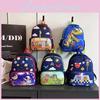 Adorable Dinosaur Cartoon Backpack Breathable Canvas For Kids Boys And Girls 2-6 Years