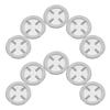10Pcs Stainless Steel Tea Strainer Insert Reliable Tea Infuser Mesh Filter Basket for Teapot Accessories Teapot Infusers