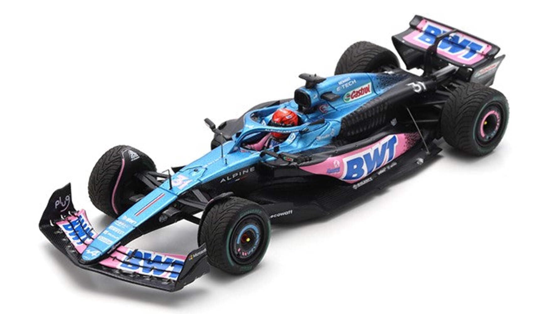 

Spark Alpine A523 BWT F1 Team 2023 Гран-при Монако 3-е место Окон 1/43 #31 Э.