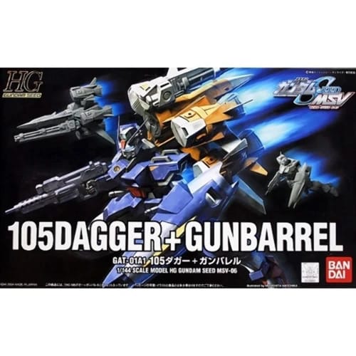 

HG 1/144 GAT-01A1 105 Dagger + Gunbarrel (Mobile Suit Gundam SEED MSV)